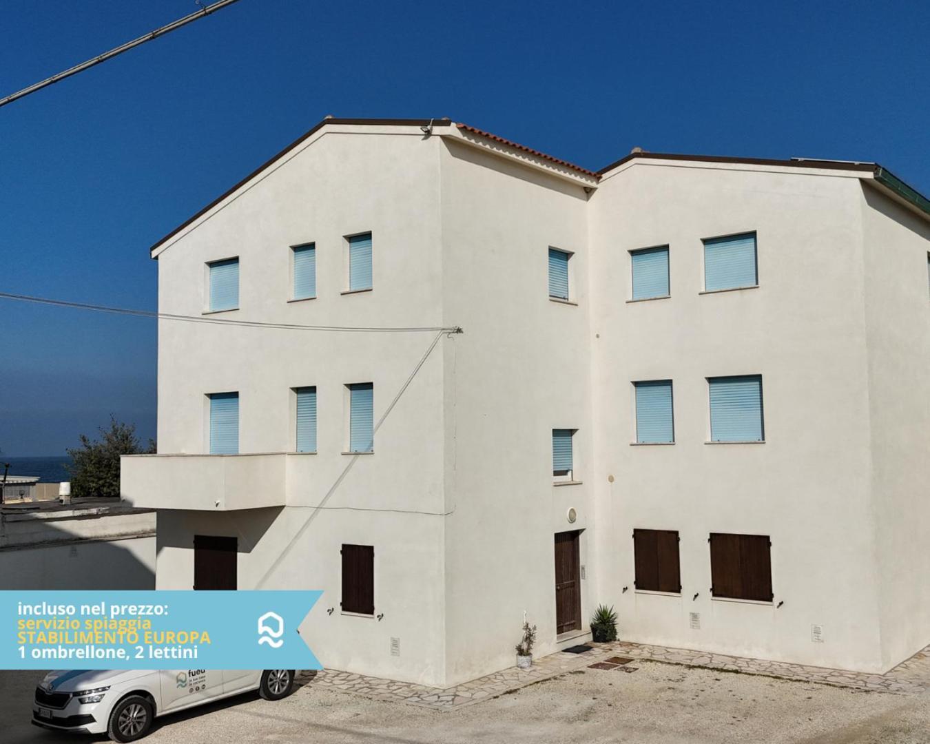 Rs316 - Marcelli, Bilocale In Residence Fronte Mare Pt Exteriér fotografie