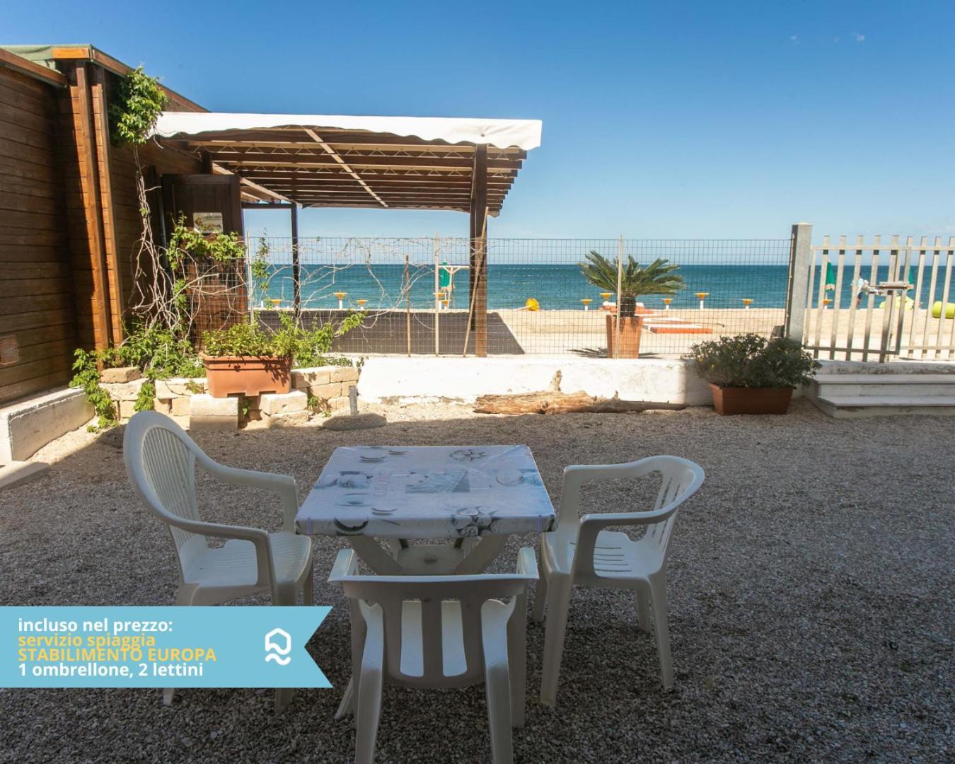 Rs316 - Marcelli, Bilocale In Residence Fronte Mare Pt Exteriér fotografie